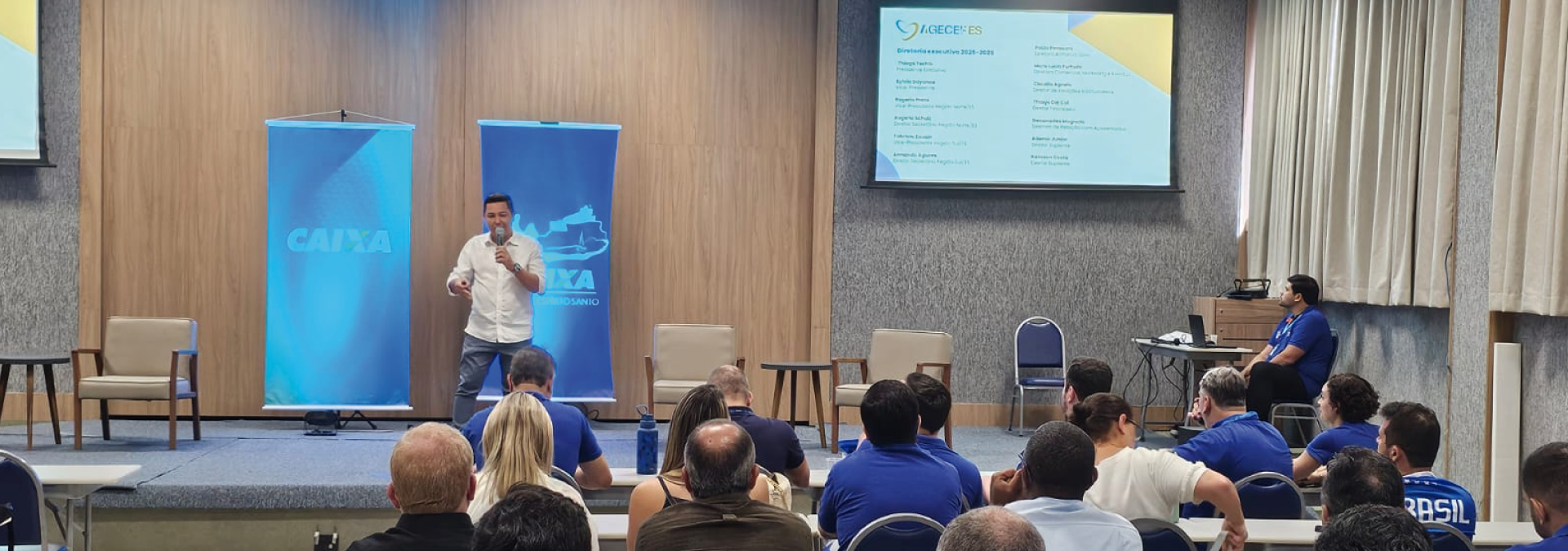 Presidente da AGECEF ES participa de encontro na SR Sul